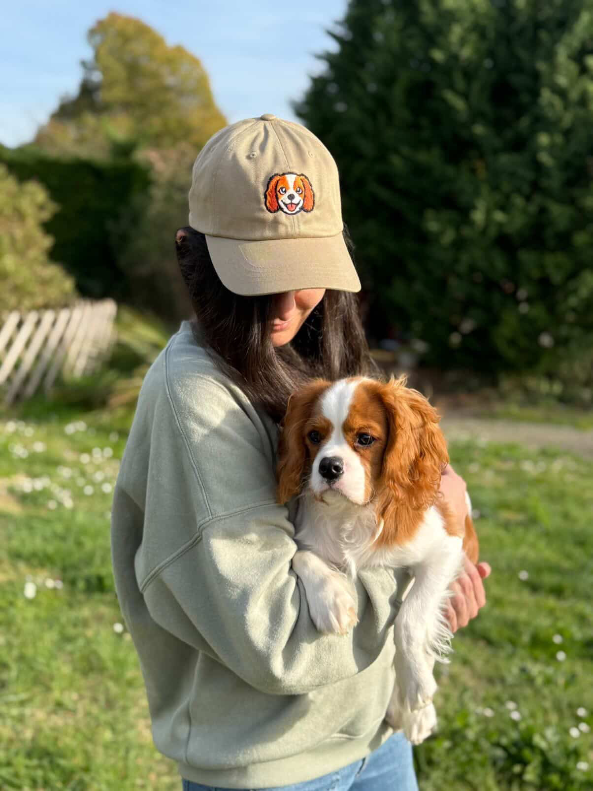 Casquette personnalisée avec votre chien