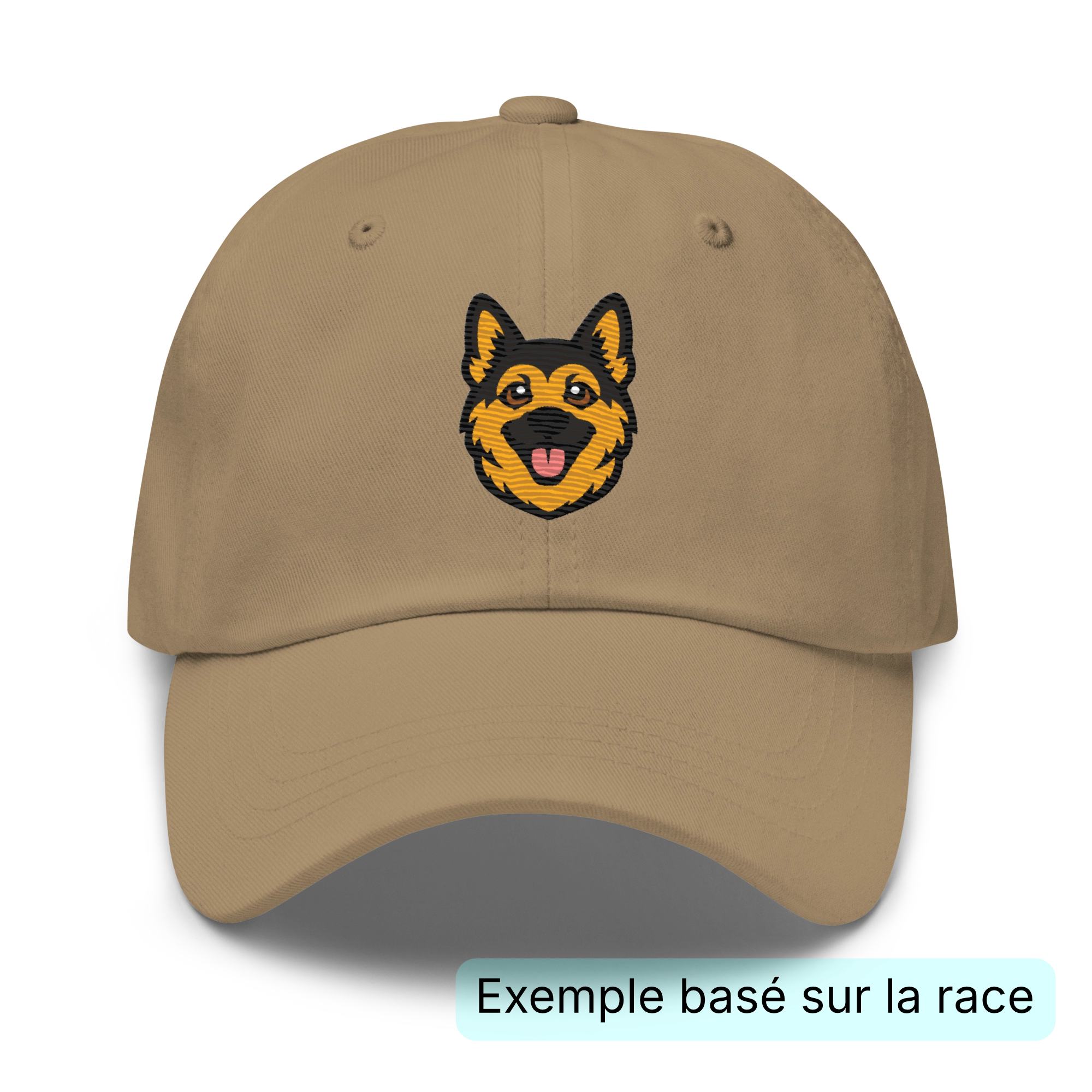 Casquette personnalisée avec votre chien