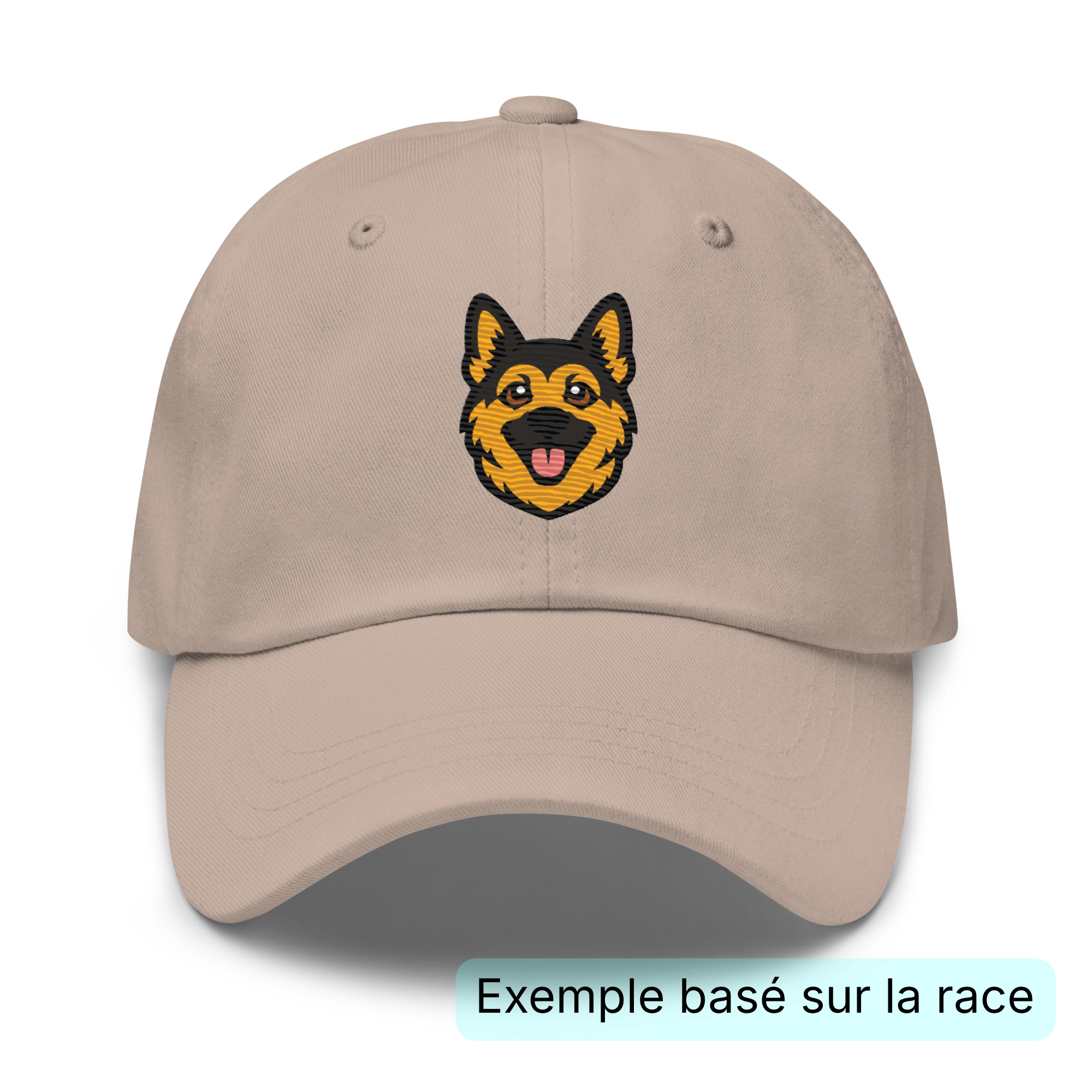 Casquette personnalisée avec votre chien