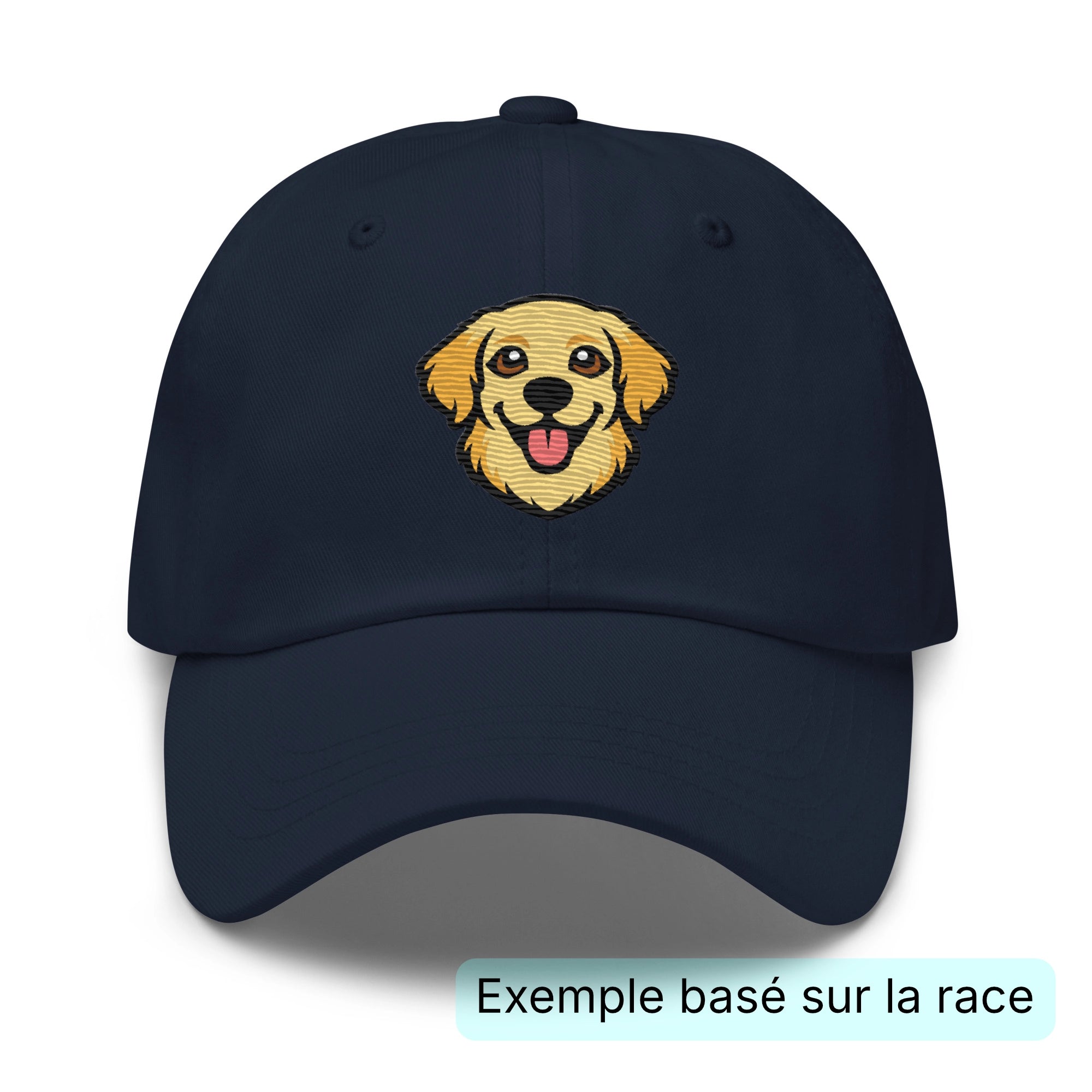 Casquette personnalisée avec votre chien