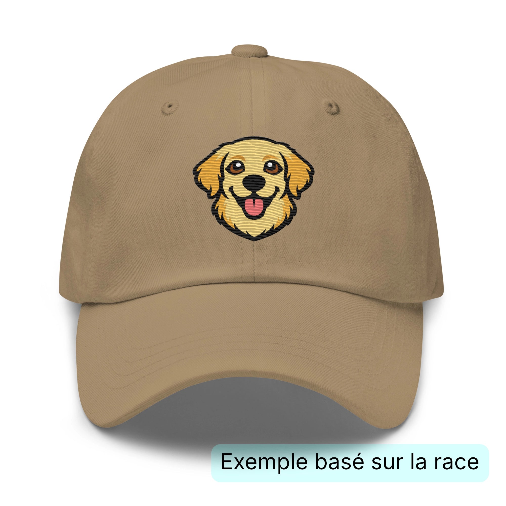 Casquette personnalisée avec votre chien