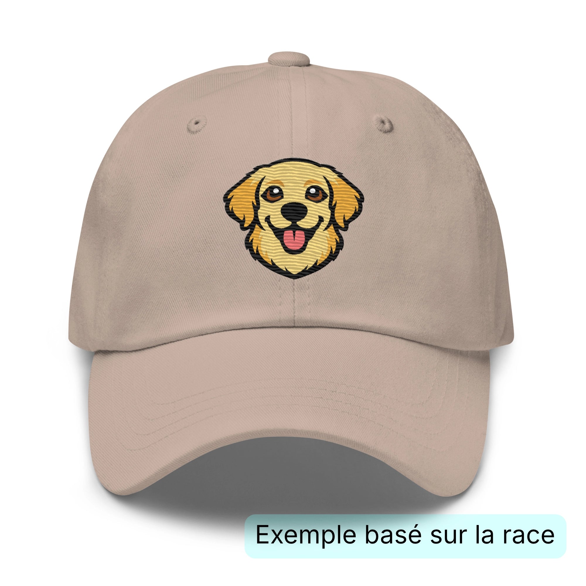 Casquette personnalisée avec votre chien