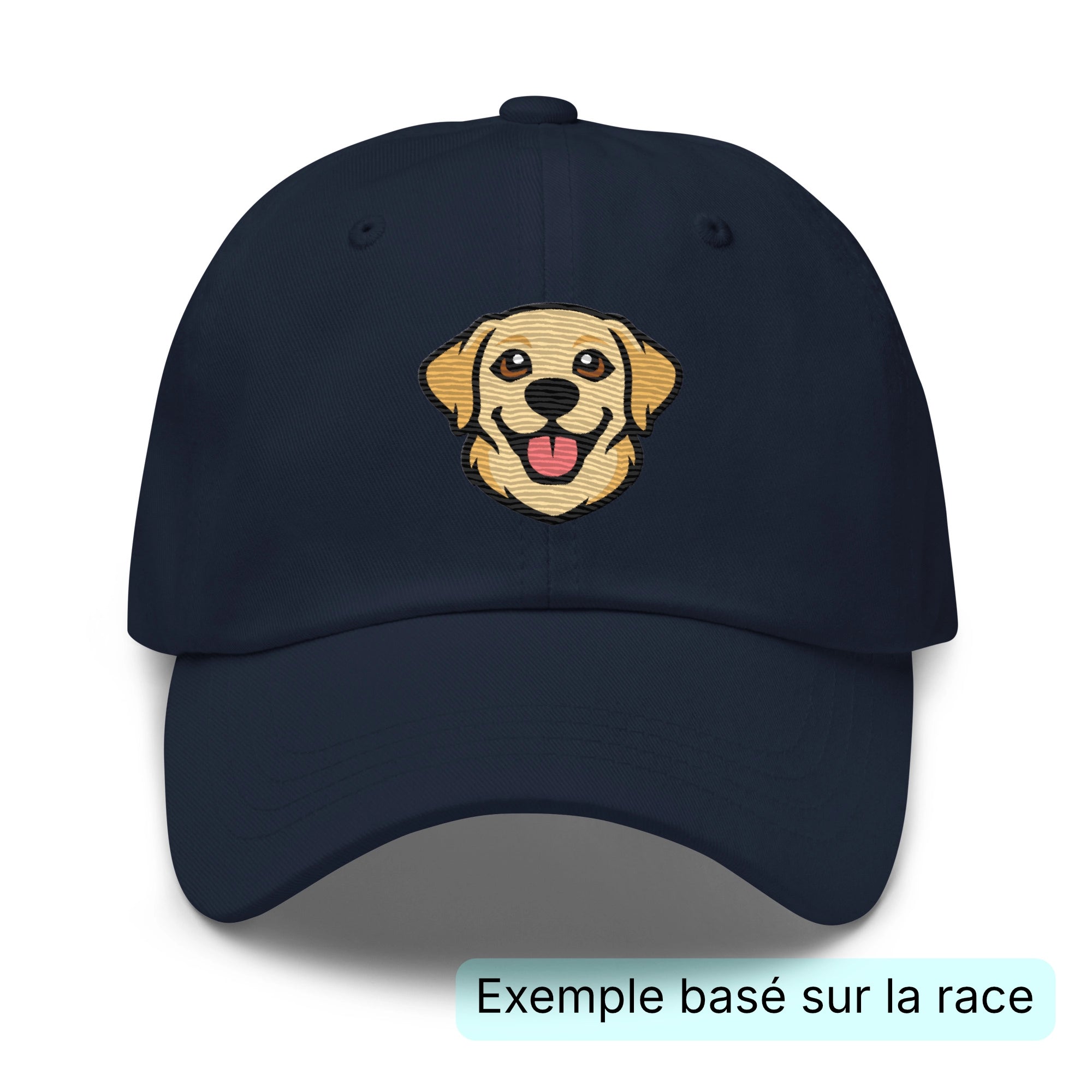 Casquette personnalisée avec votre chien