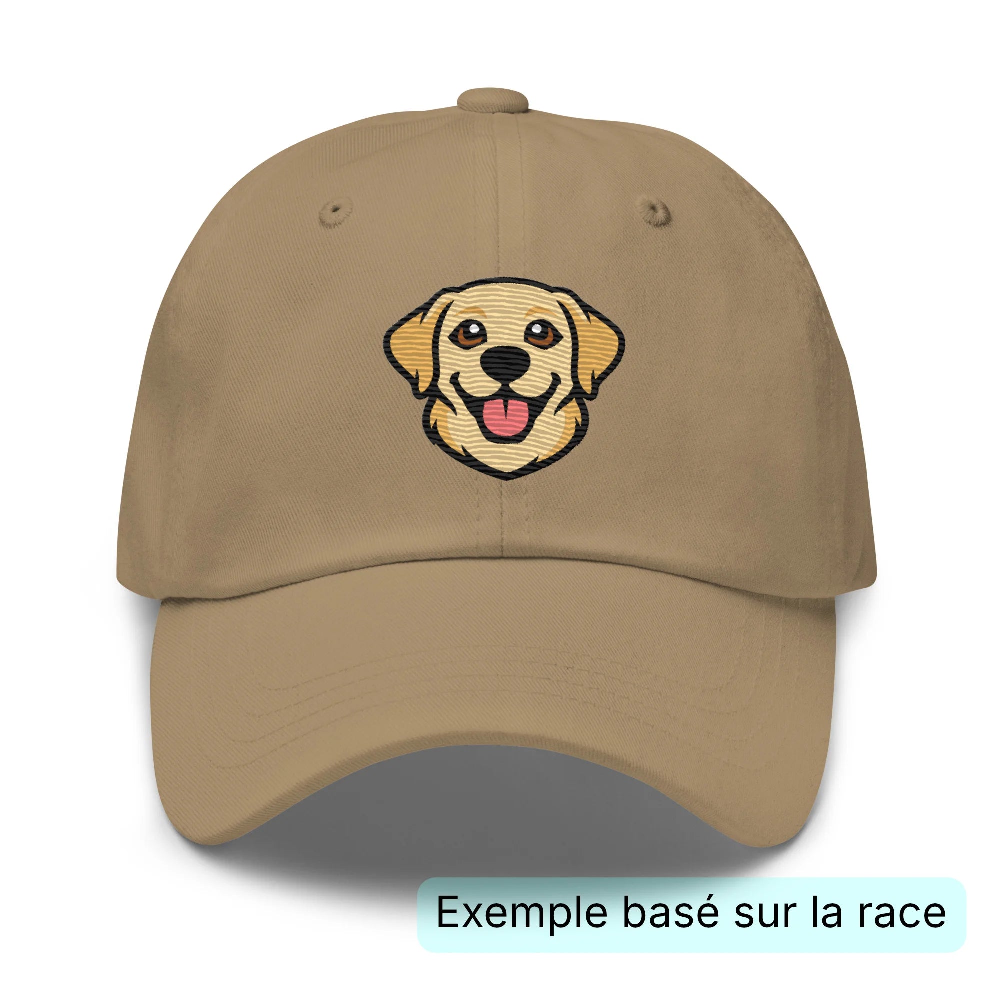 Casquette personnalisée avec votre chien