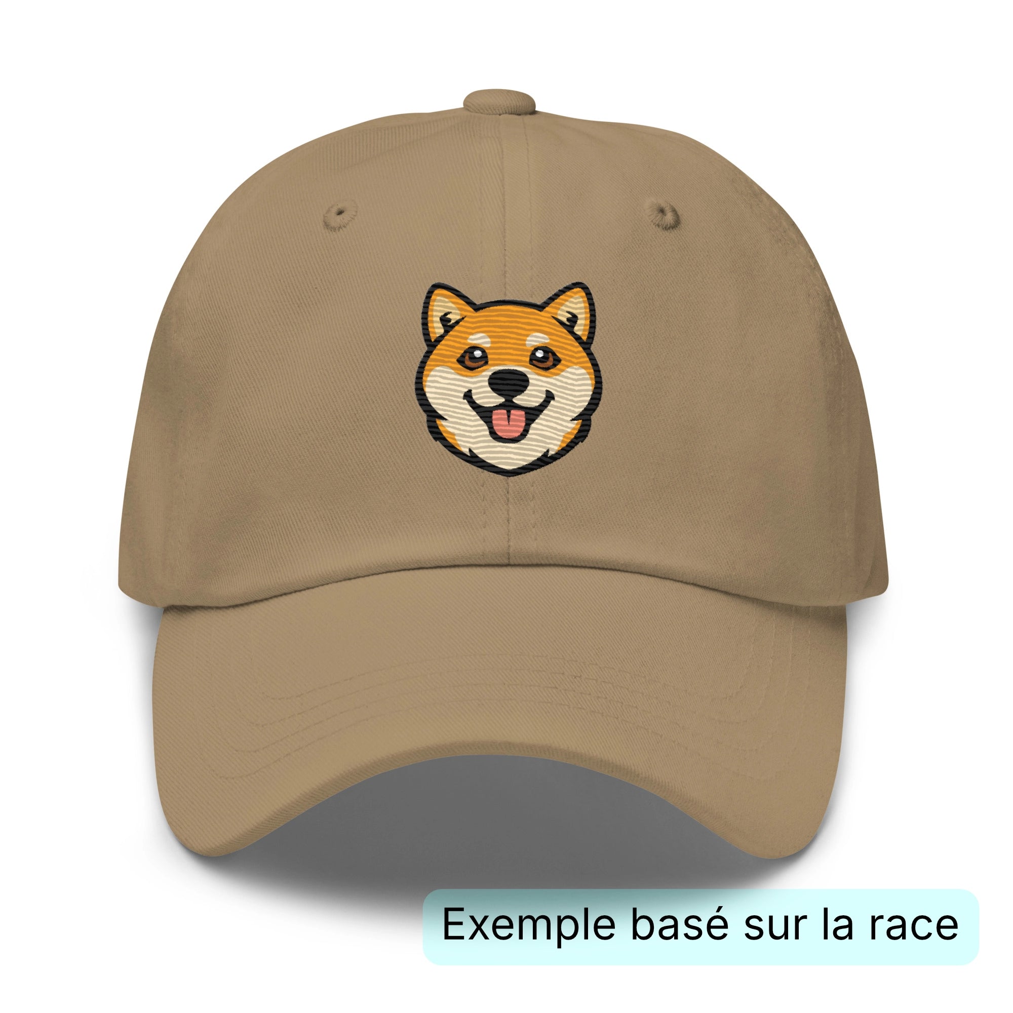 Casquette personnalisée avec votre chien